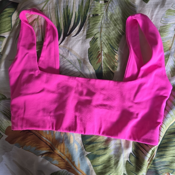 Free People Movement Women's Pink Sports Bra Size M Nwot - Picture 4 of 5